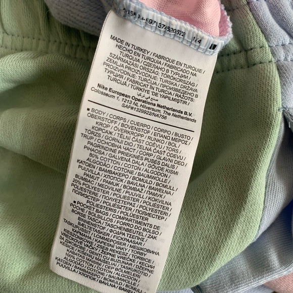 Nike pastel colour block joggers brand new with tags size small - Picture 9 of 10